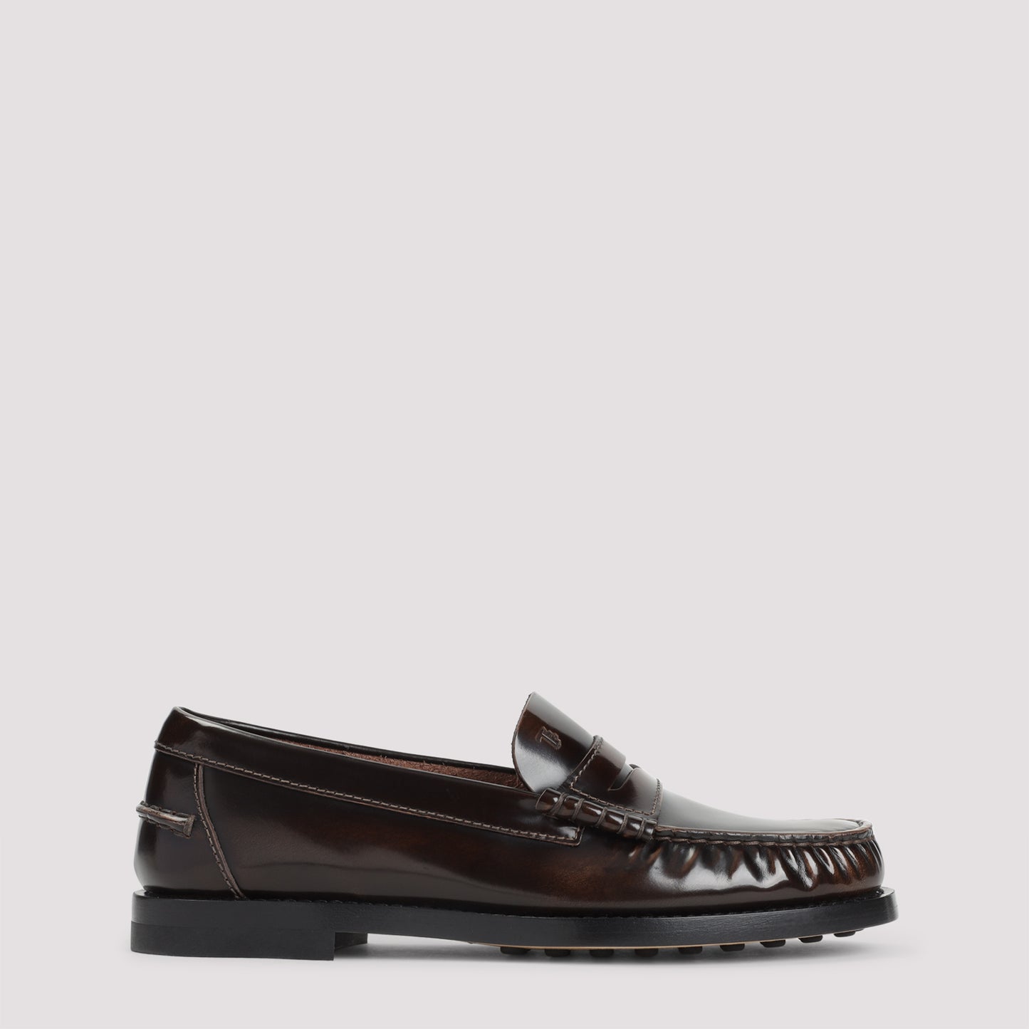 tod’s calf leather loafers-image-1