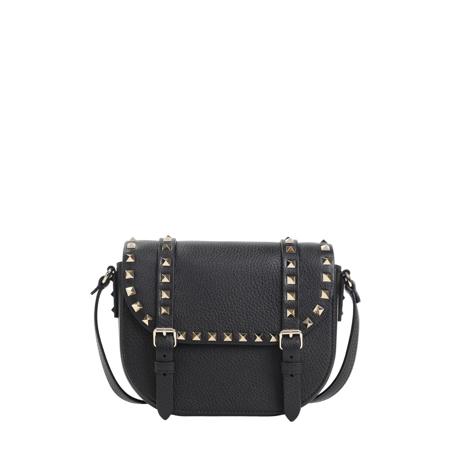 rockstud small messenger shoulder bag-image-1