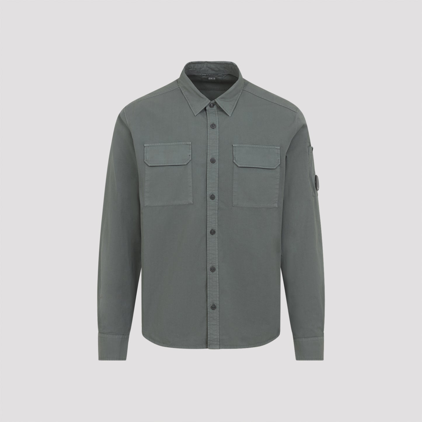 organic gabardine shirt-image-1