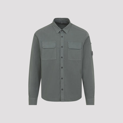 organic gabardine shirt-image-1