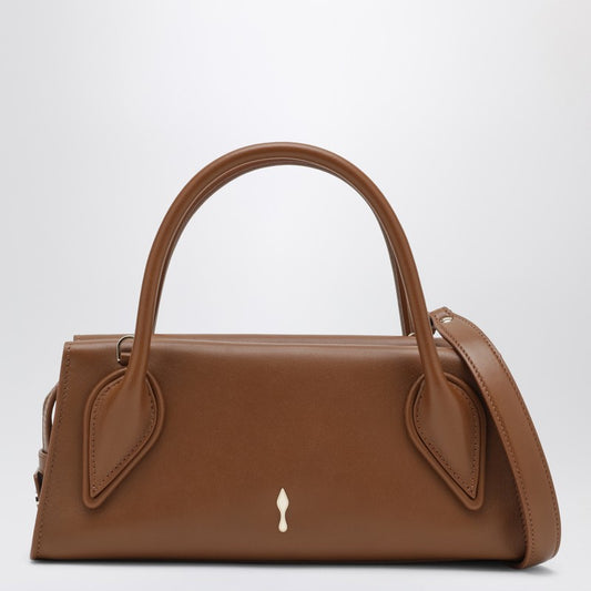 Venus crossbody bag in brown calf leather