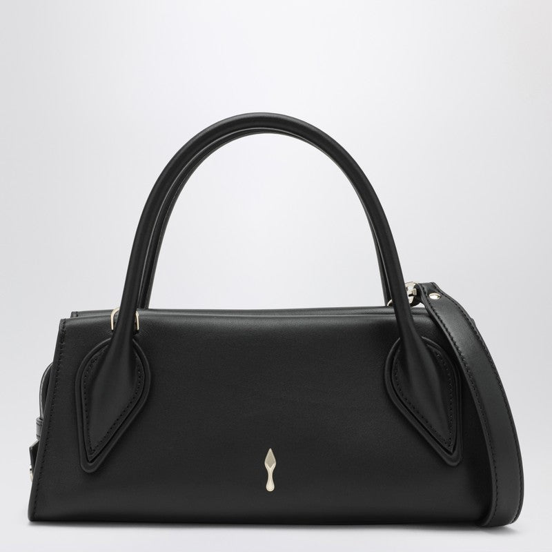 Venus crossbody bag in black calf leather