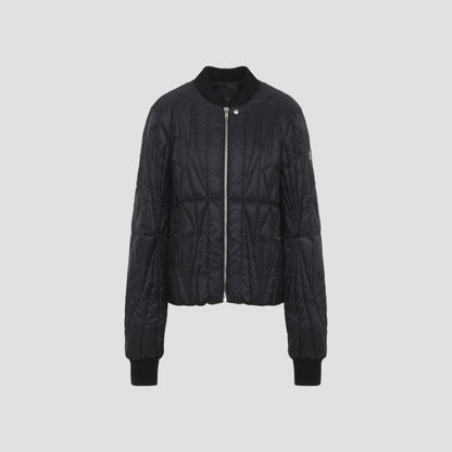 Black Geocamo Flight Jacket