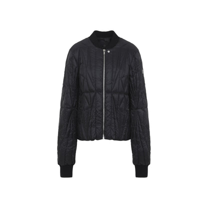 Black Geocamo Flight Jacket