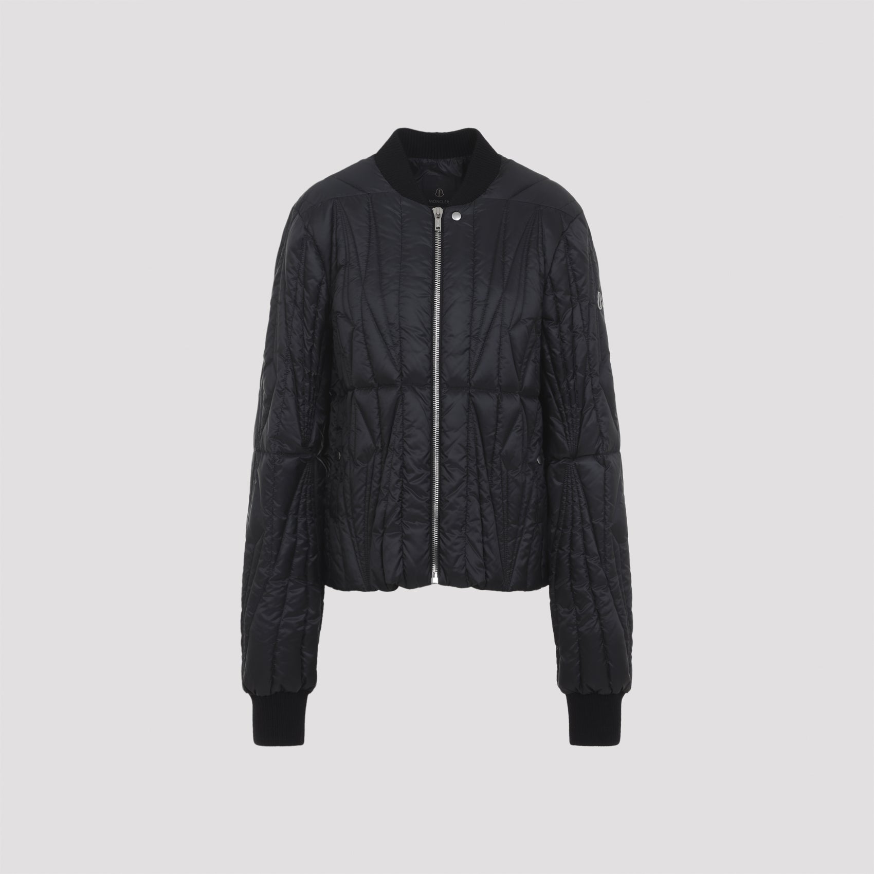 Black Geocamo Flight Jacket