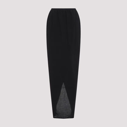 soft pillar long skirt-image-1