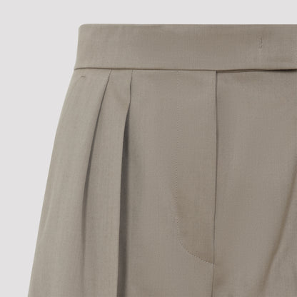 Beige Quorum Wool Pants