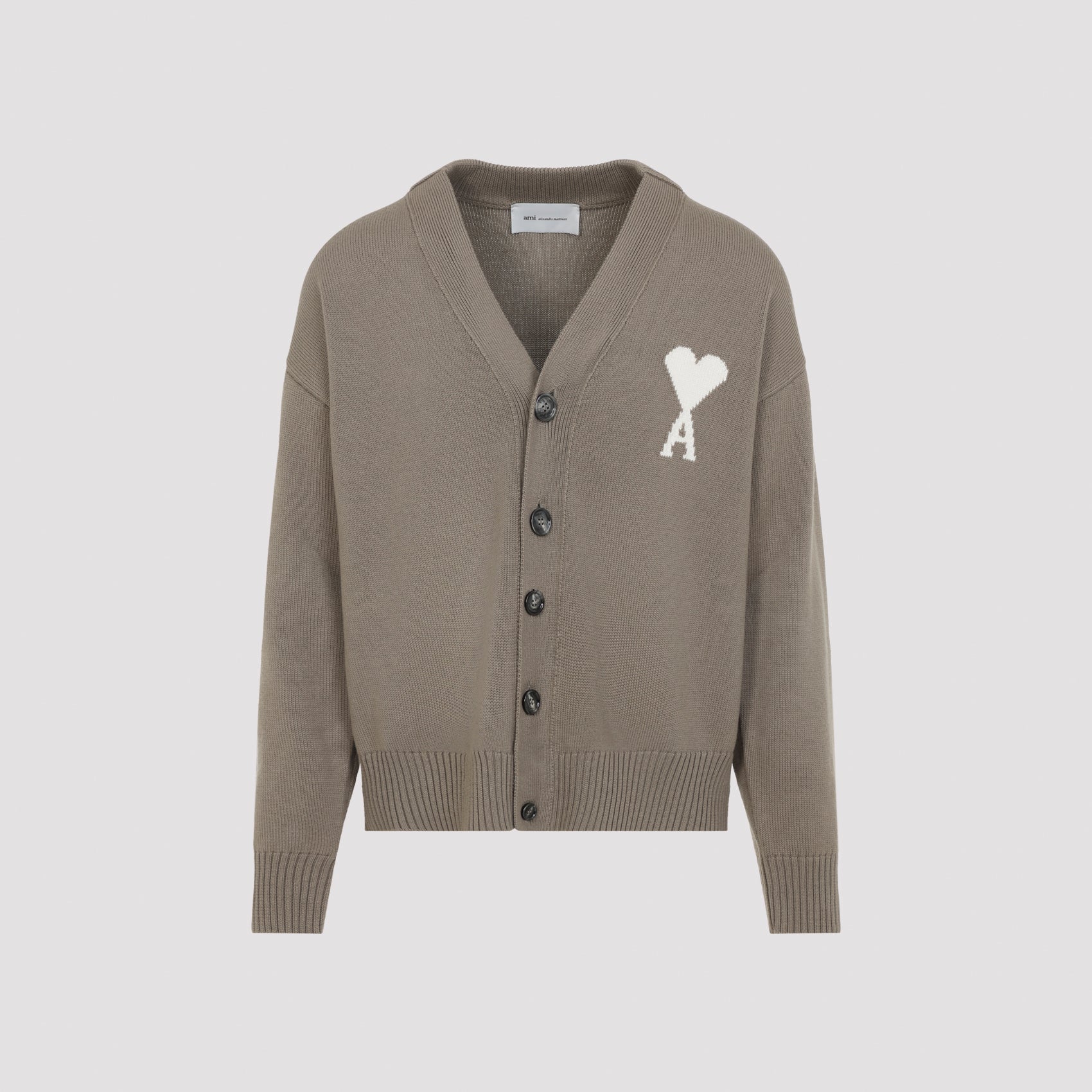 Beige Wool Cardigan