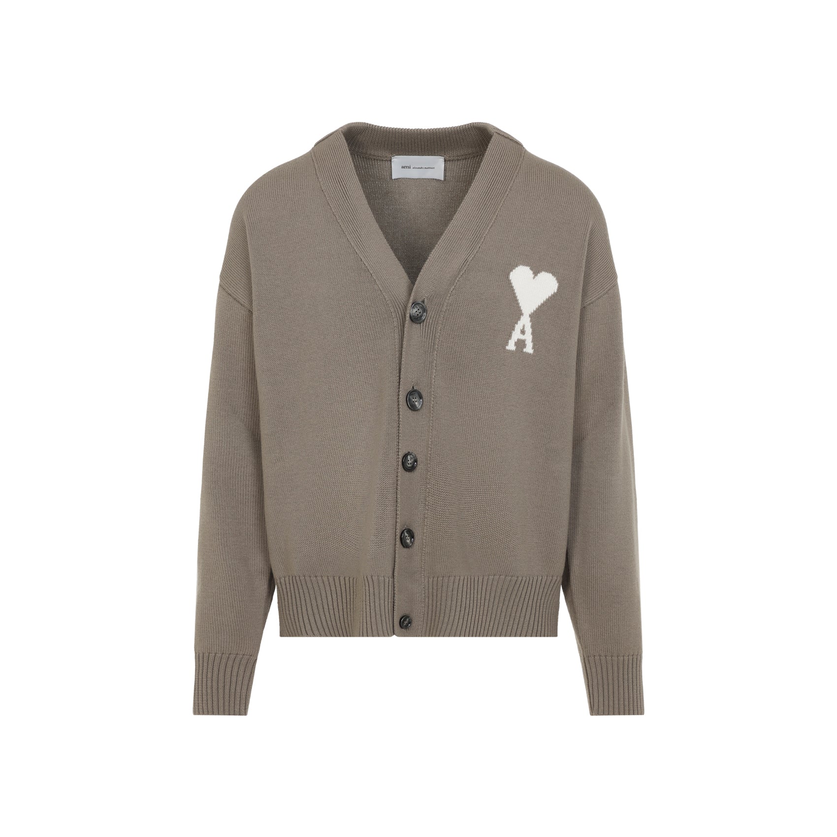 Beige Wool Cardigan