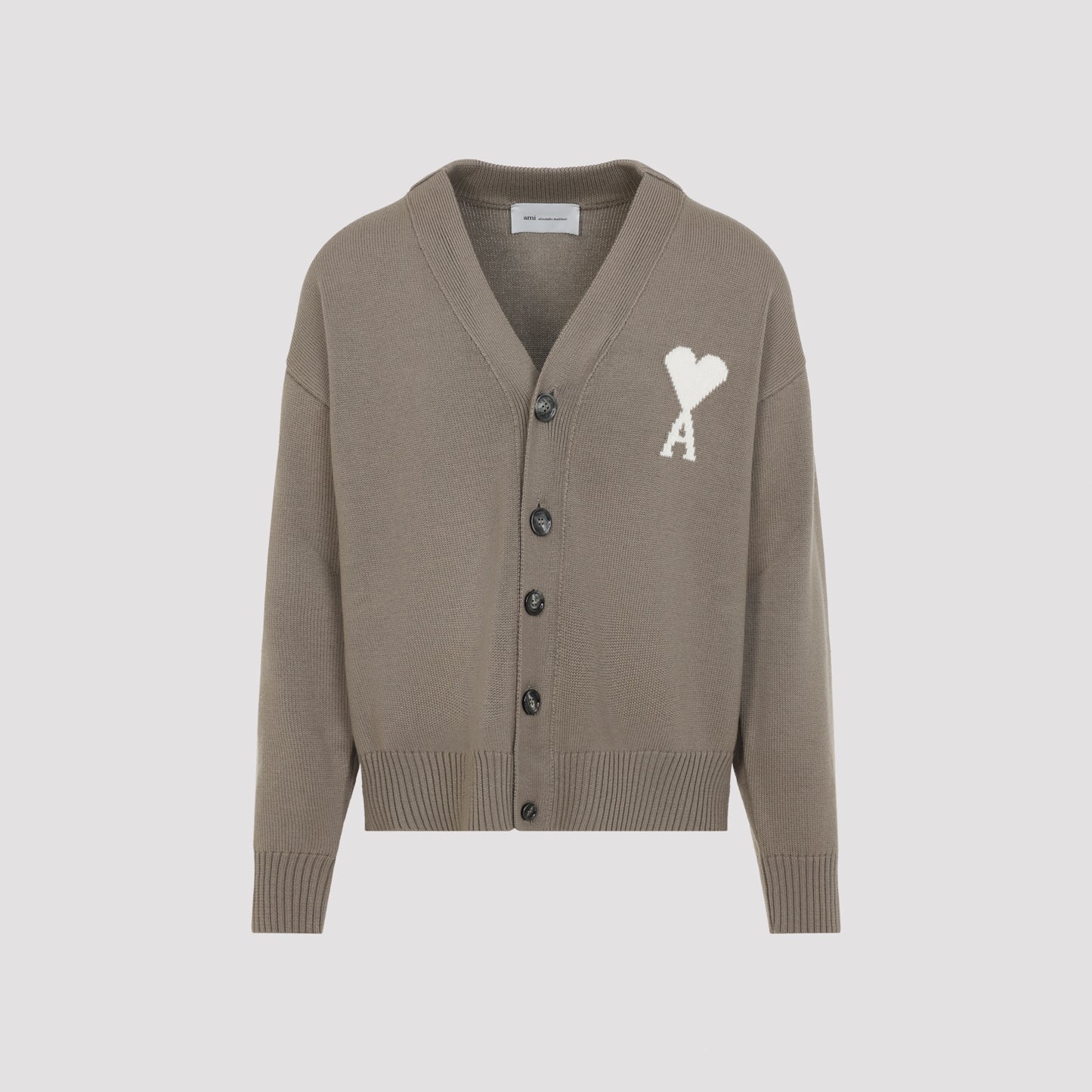 Beige Wool Cardigan