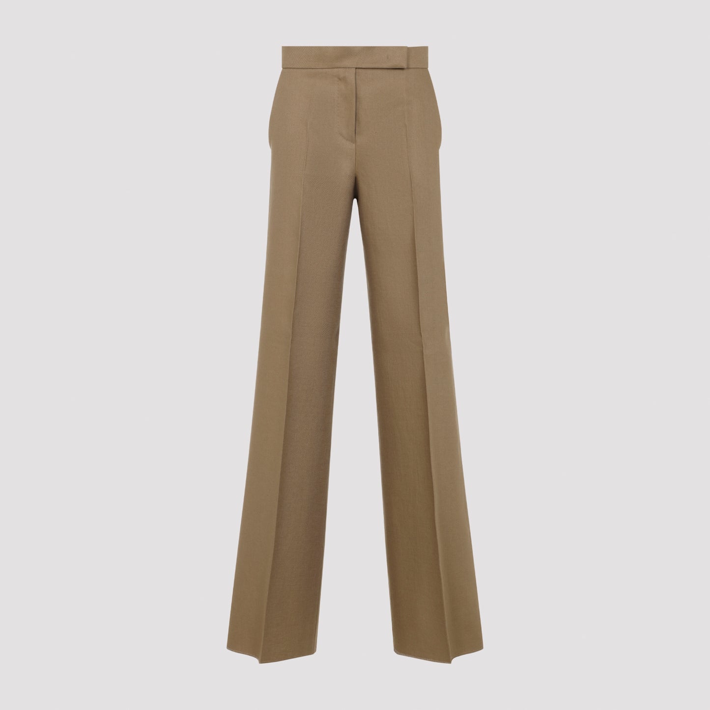 Desert Brown Linen Badesse Regular Linen Pants