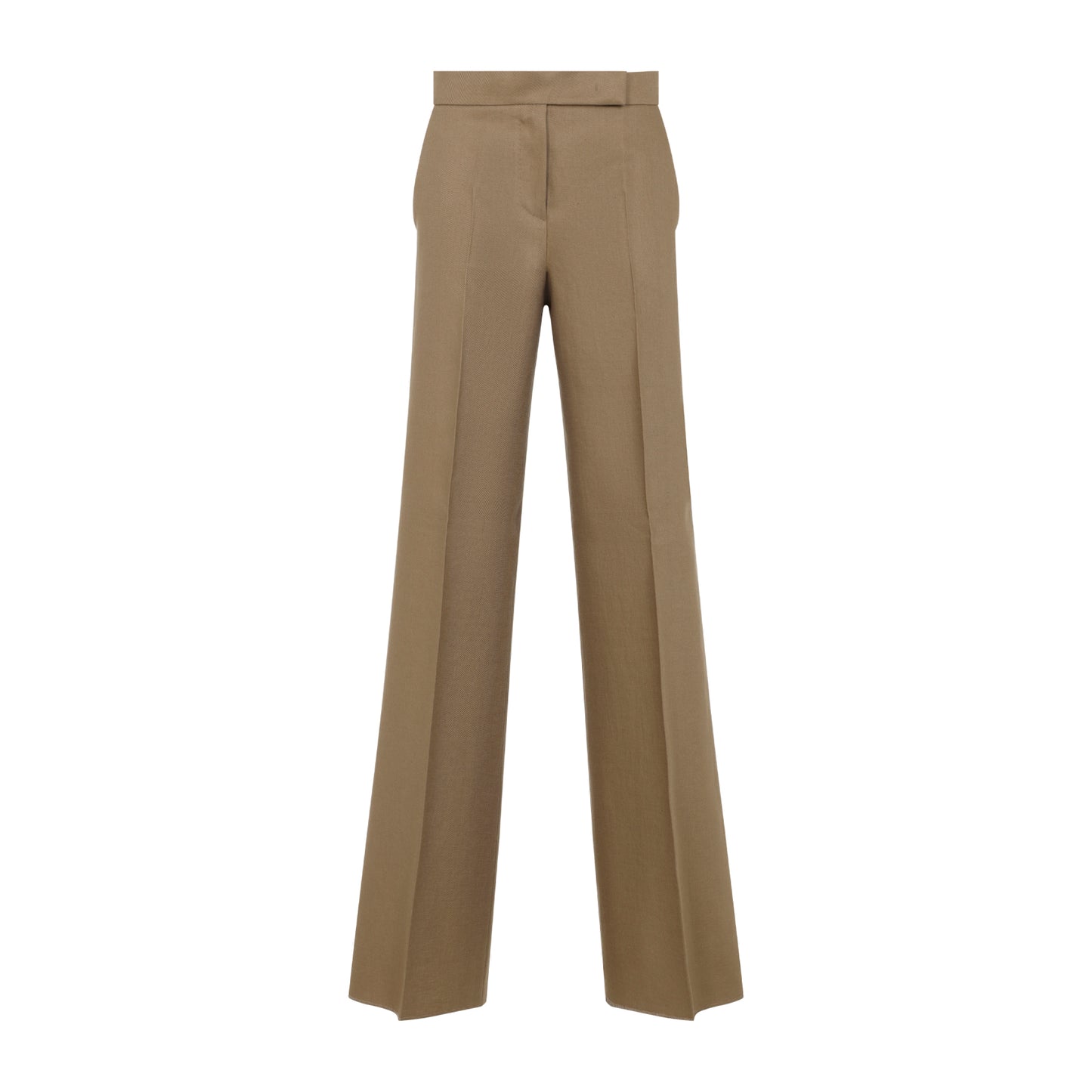 Desert Brown Linen Badesse Regular Linen Pants