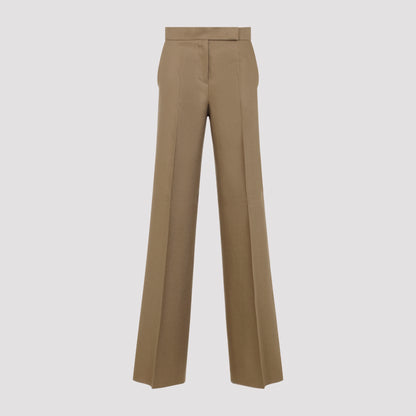 Desert Brown Linen Badesse Regular Linen Pants