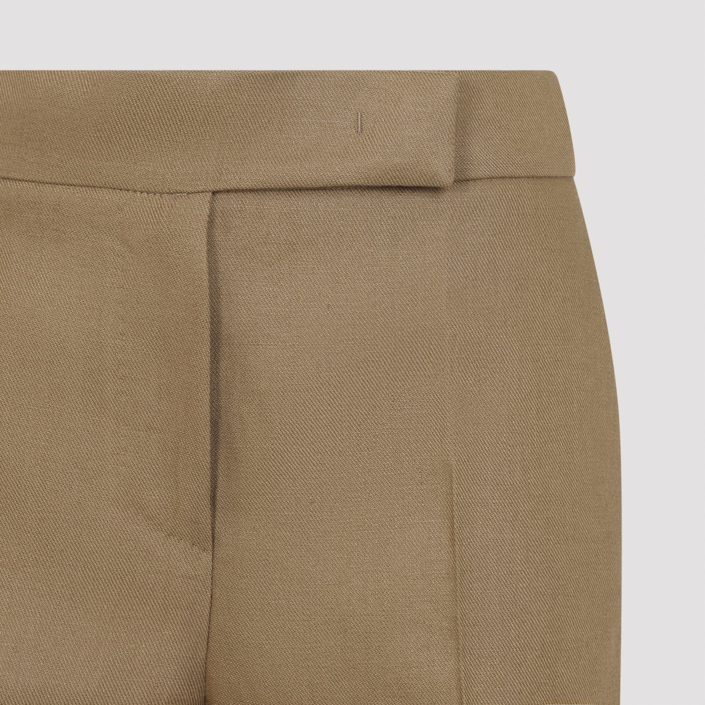 Desert Brown Linen Badesse Regular Linen Pants