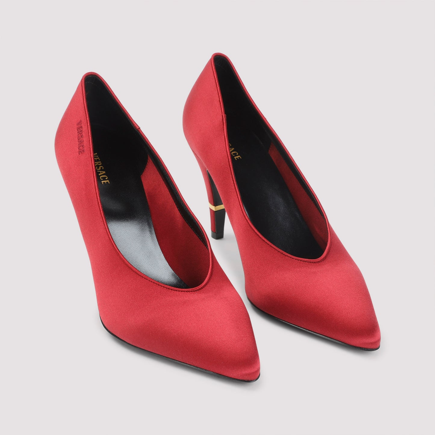 Carminio Red Decollete Pumps