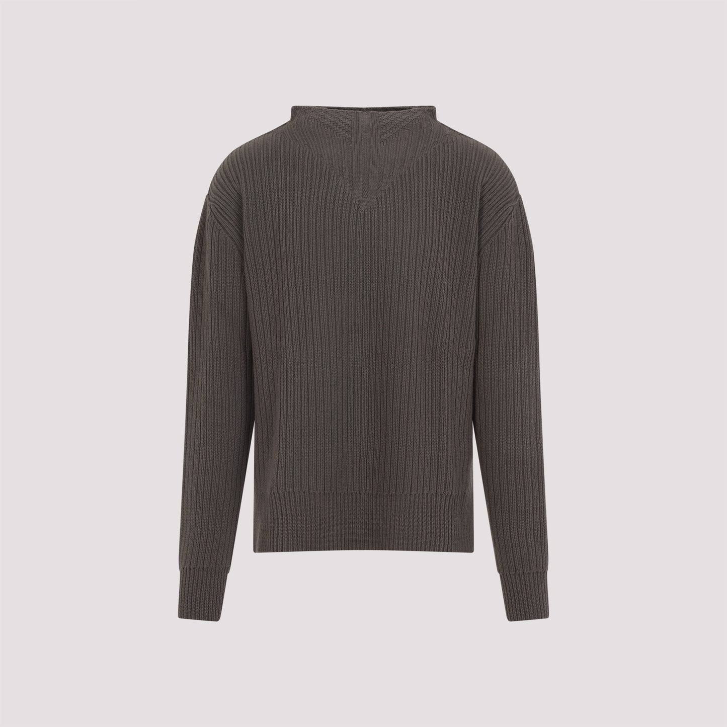 fisherman round neck pullover-image-1
