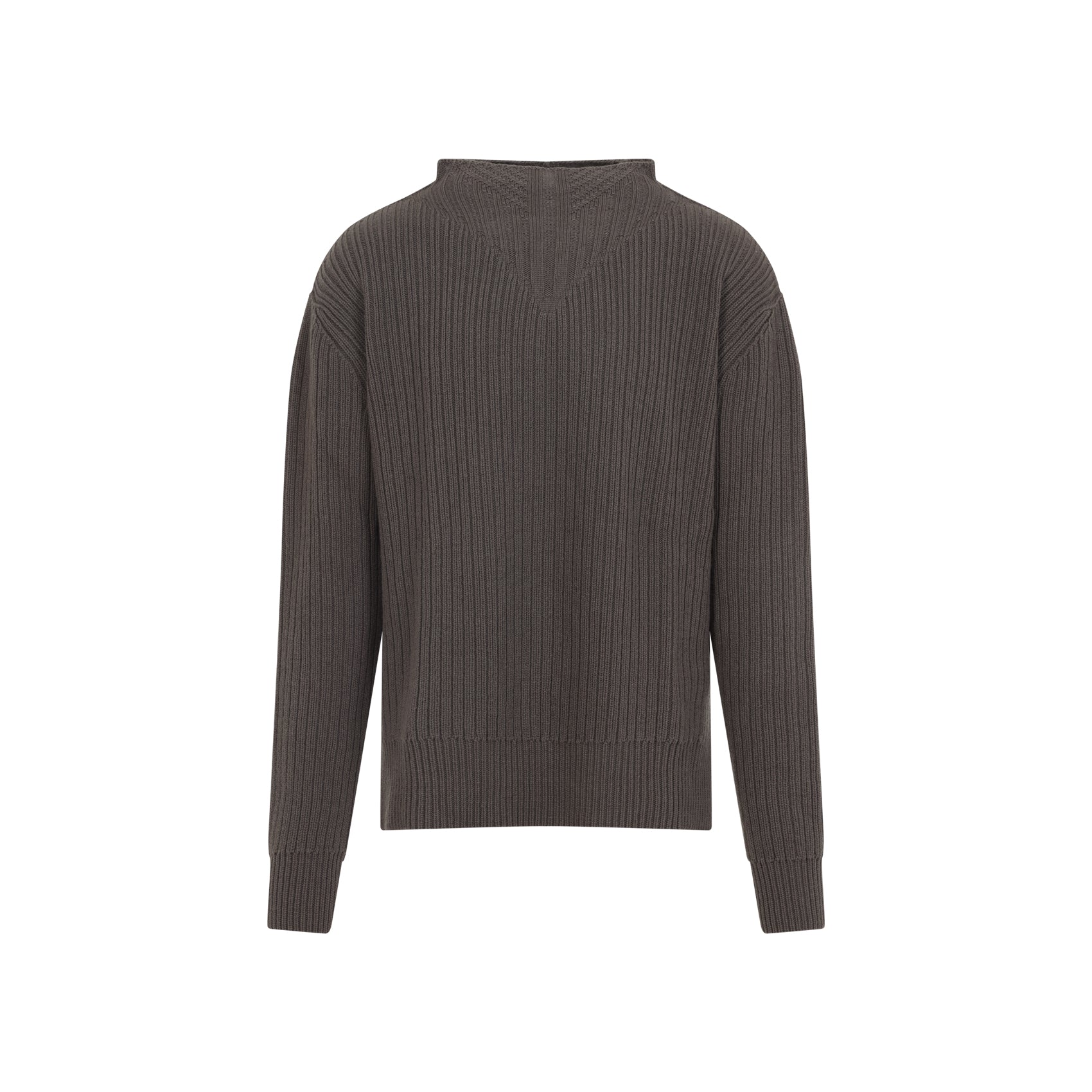 fisherman round neck pullover-image-2
