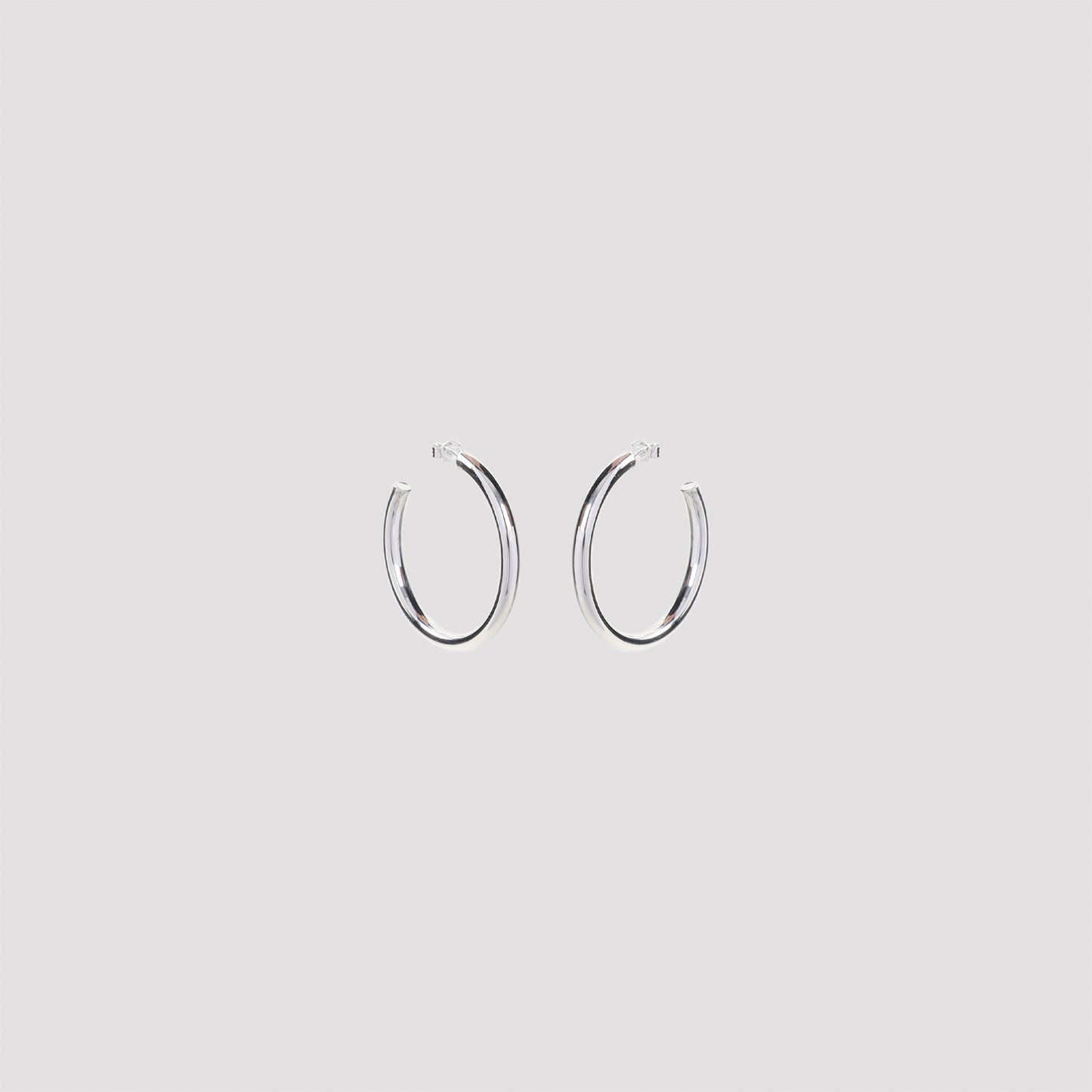 classic hoops m earrings-image-1