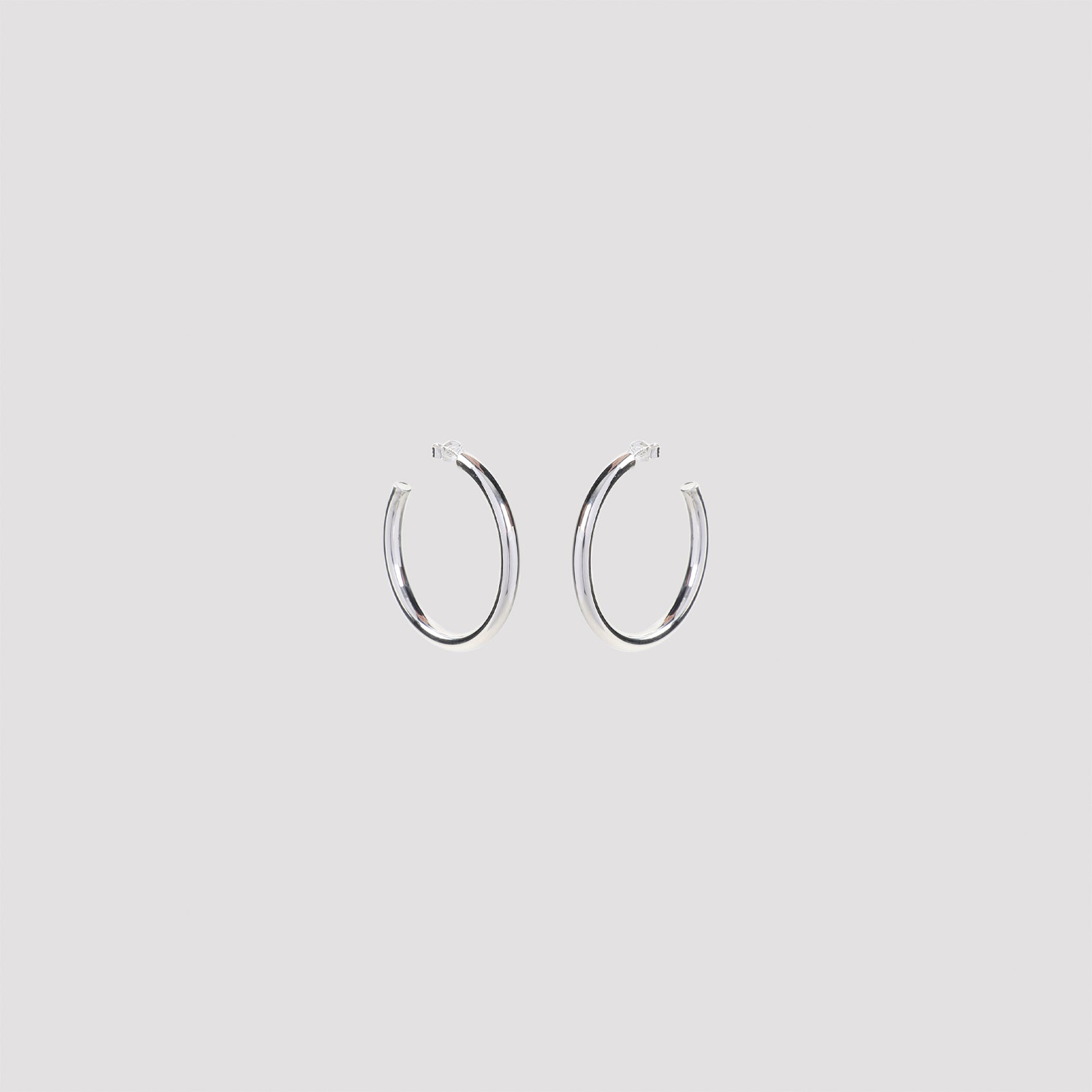 classic hoops m earrings-image-1