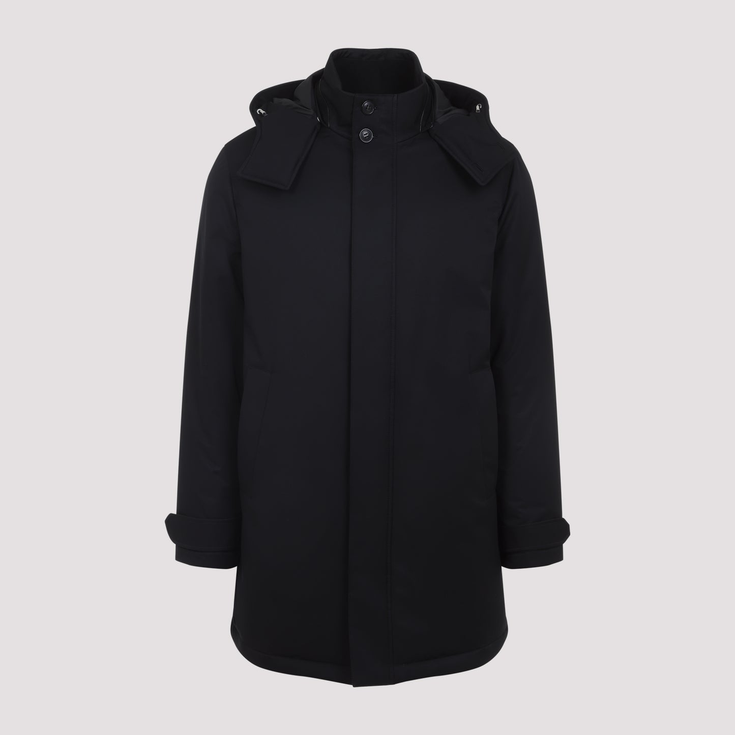 microfiber twill parka-image-1