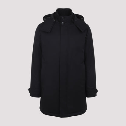 microfiber twill parka-image-1