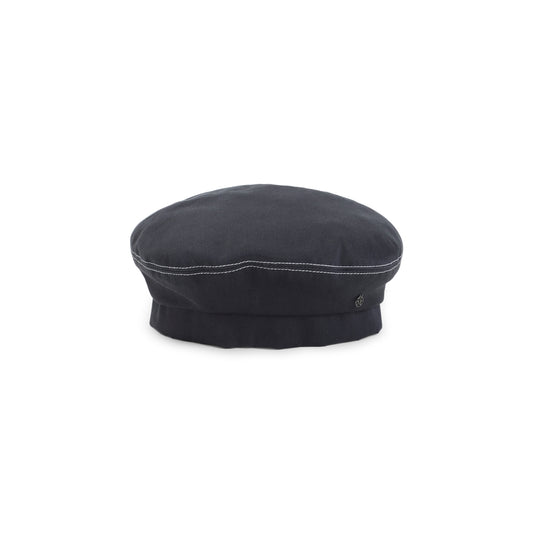Navy Blue Cotton Hat