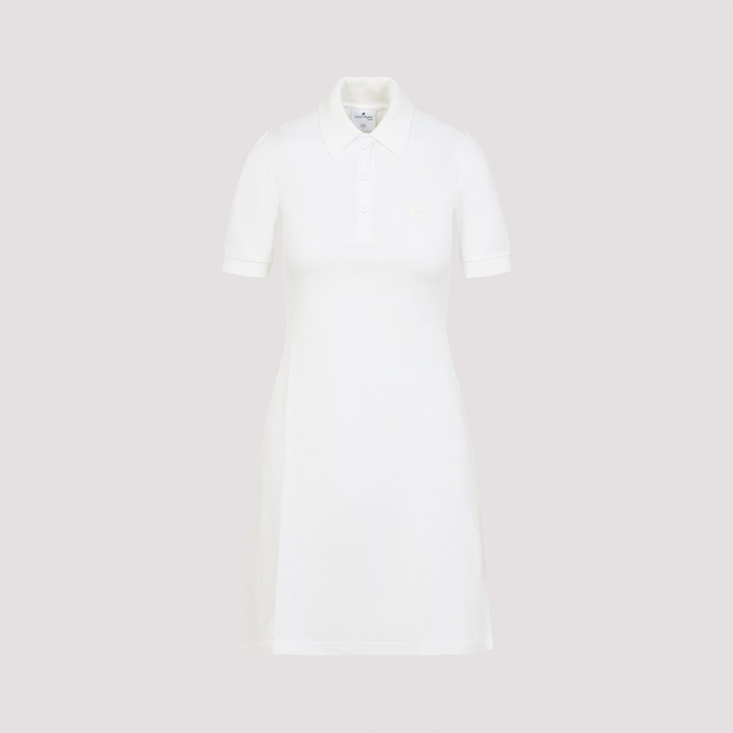 piqué polo dress-image-1