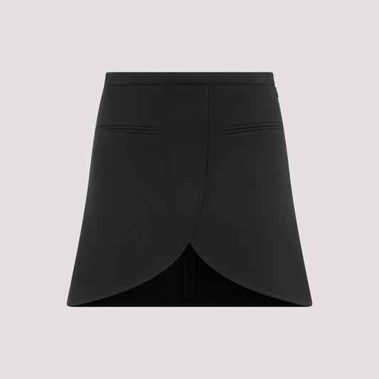 ellipse twill mini skirt-image-1