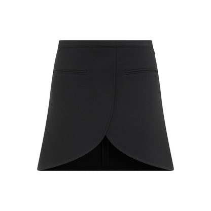 ellipse twill mini skirt-image-2