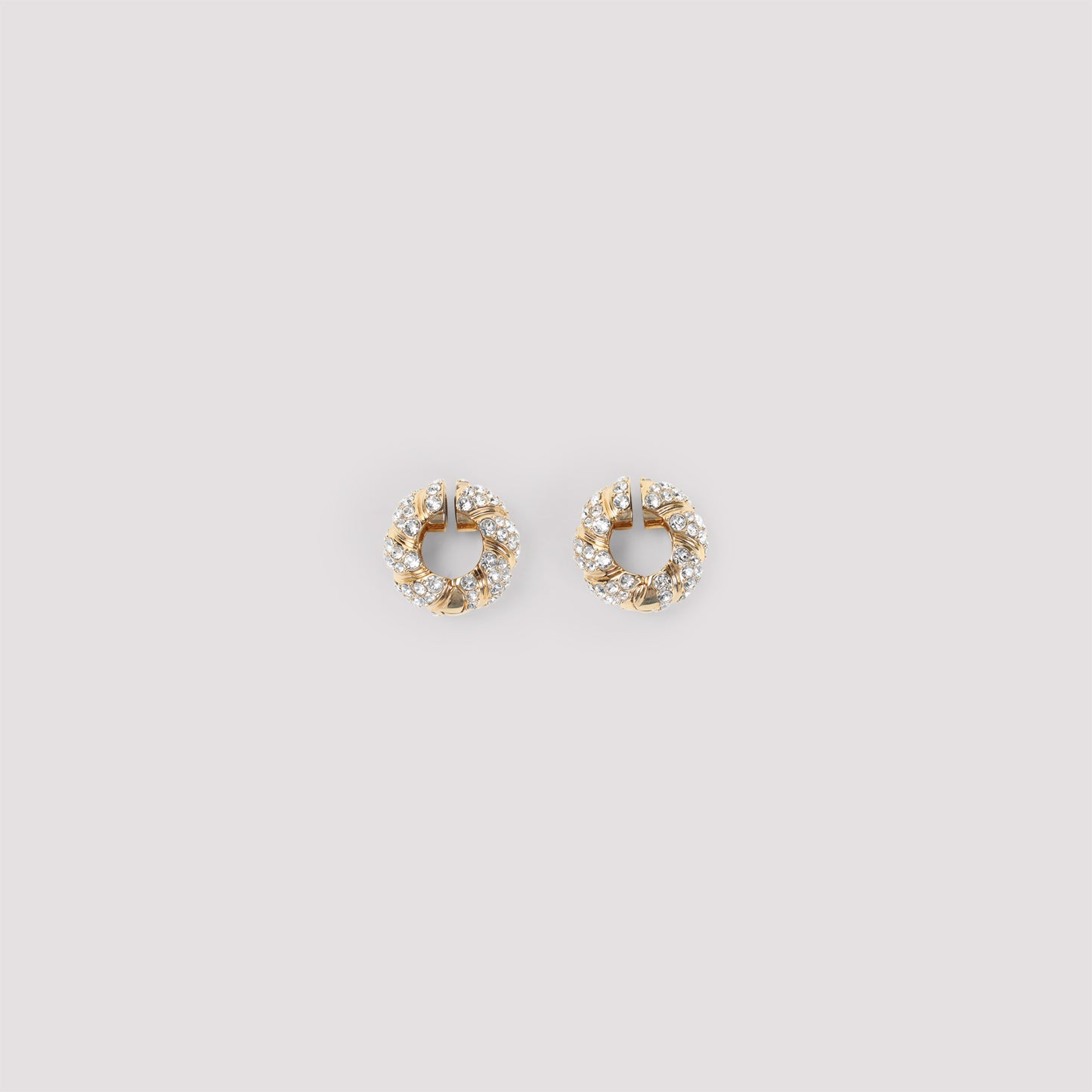 brass earrings-image-1