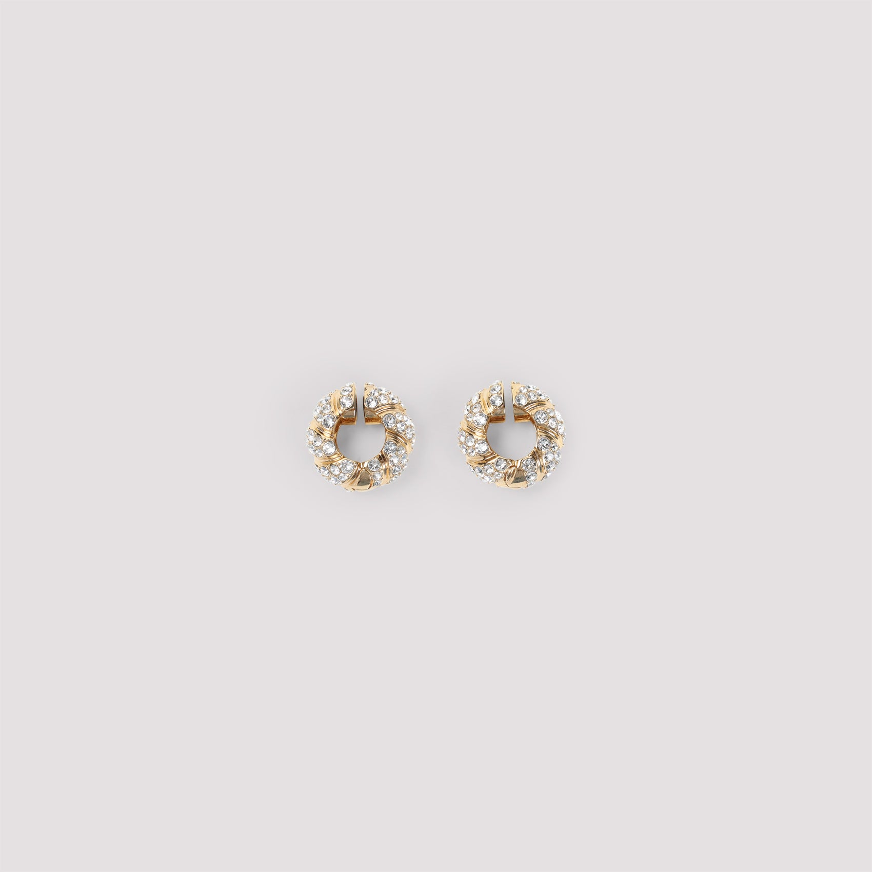 brass earrings-image-1