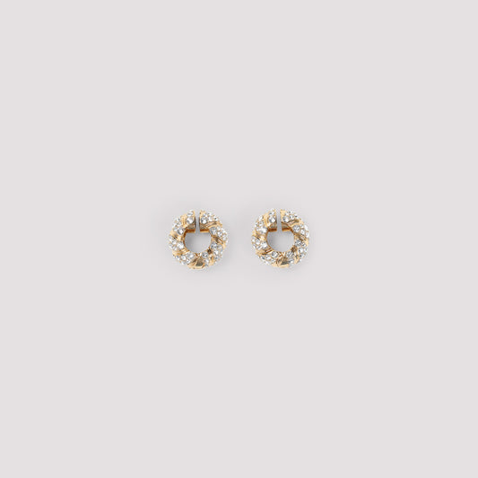 brass earrings-image-1