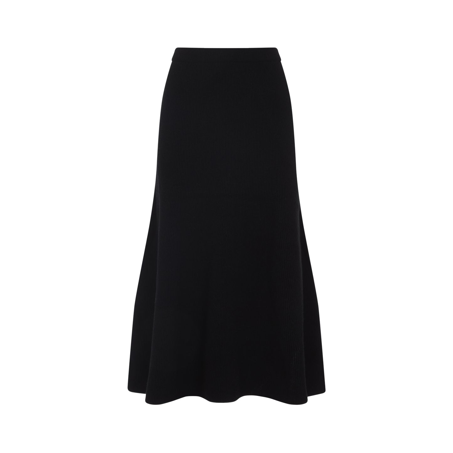 virgin wool midi skirt-image-2