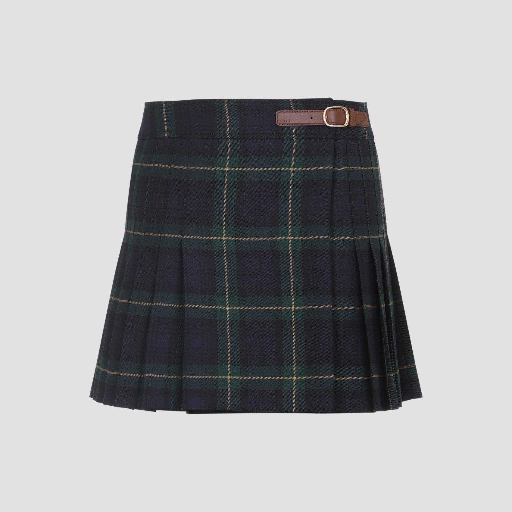 wool mini skirt-image-1