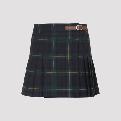 wool mini skirt-image-1