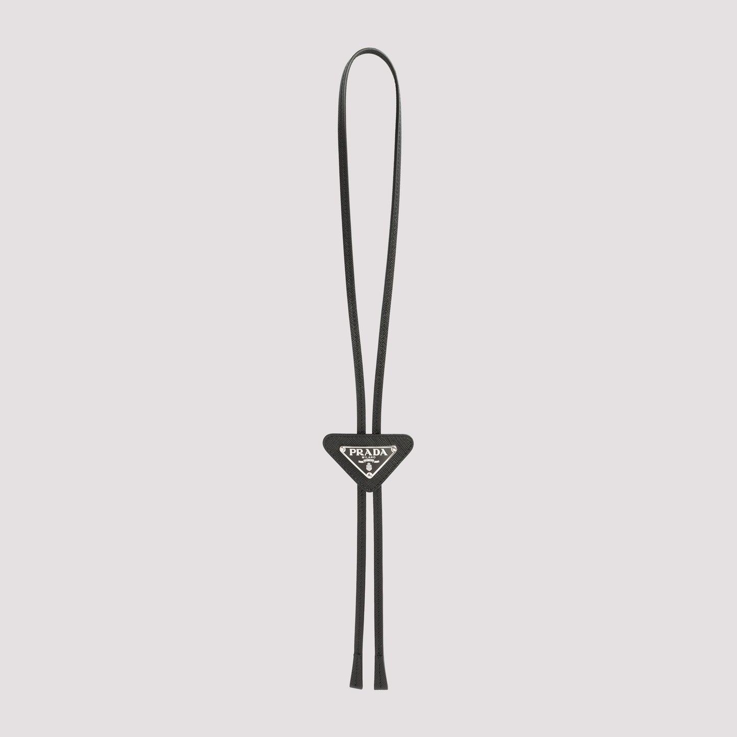 saffiano leather bolo tie-image-1
