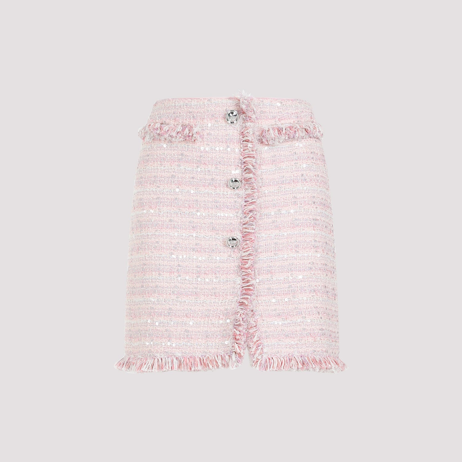 boucle mini skirt-image-1
