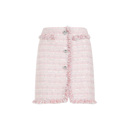 boucle mini skirt-image-2