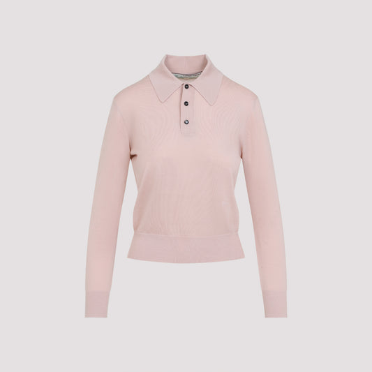 long sleeve polo top-image-1