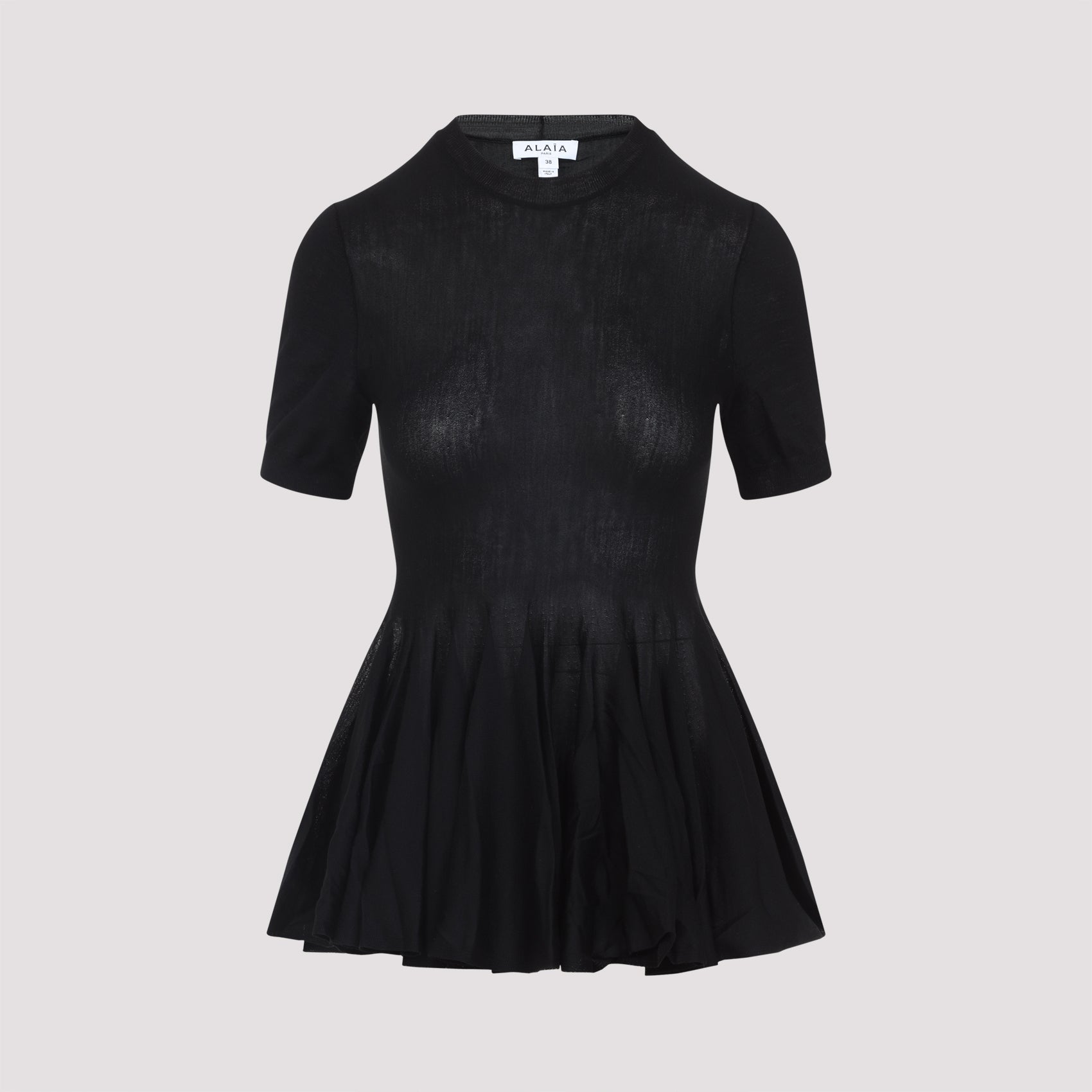 alaïa peplum top-image-1