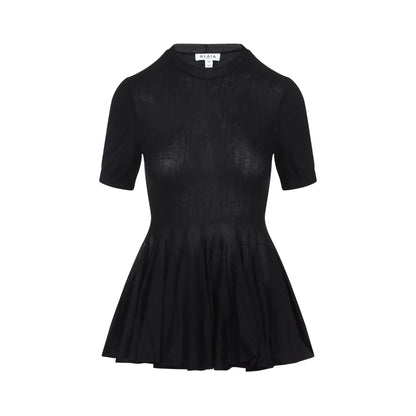 alaïa peplum top-image-2