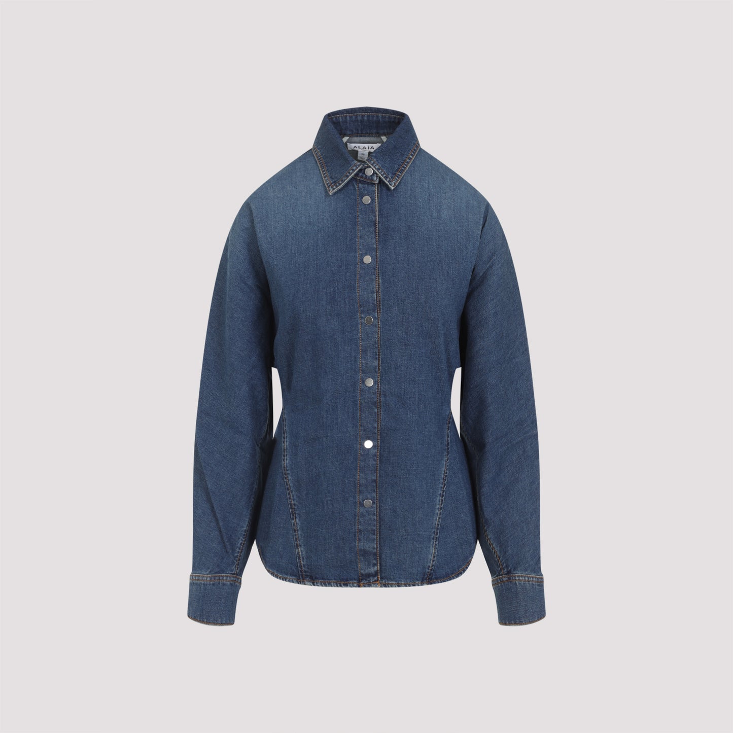 alaïa curved shirt-image-1