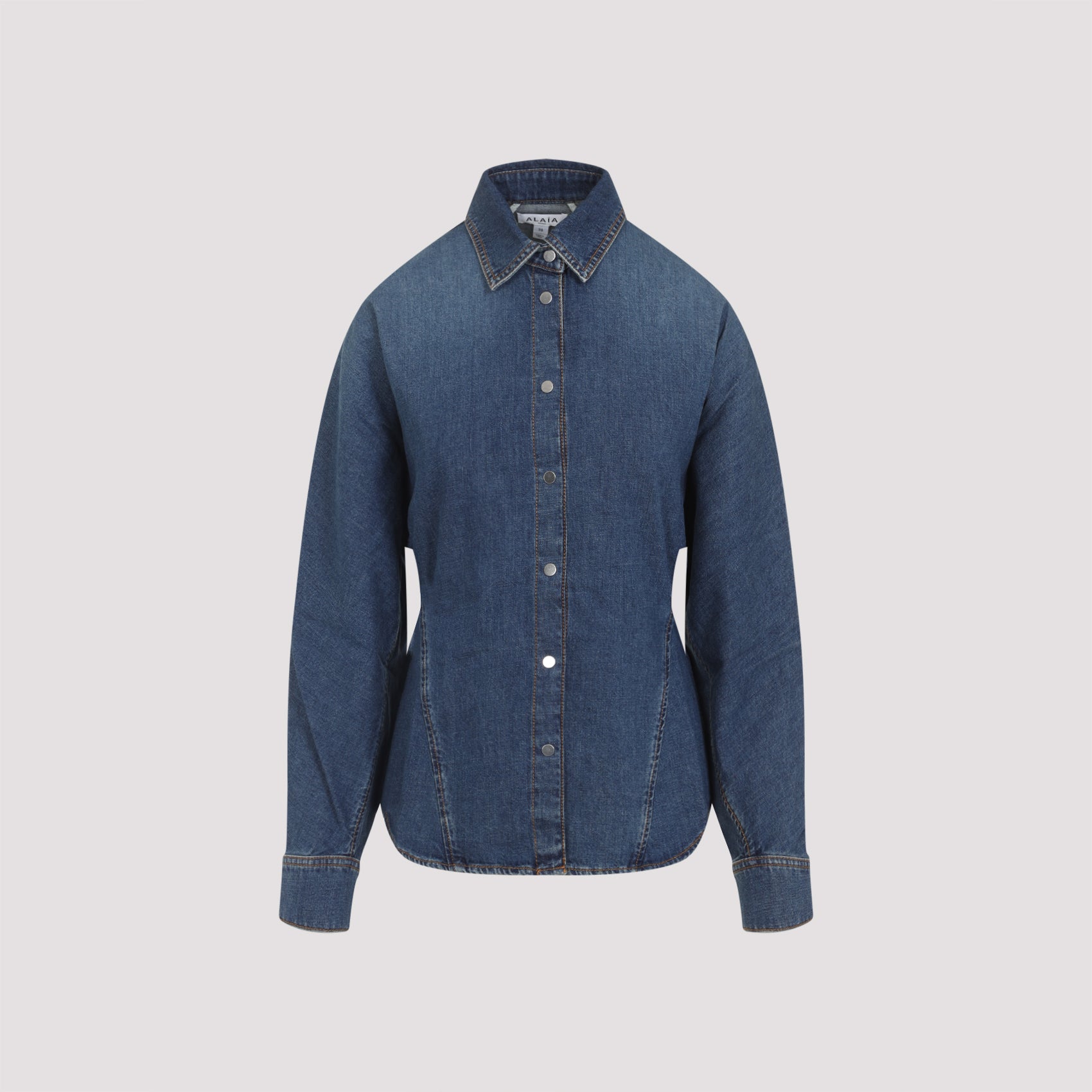 alaïa curved shirt-image-1