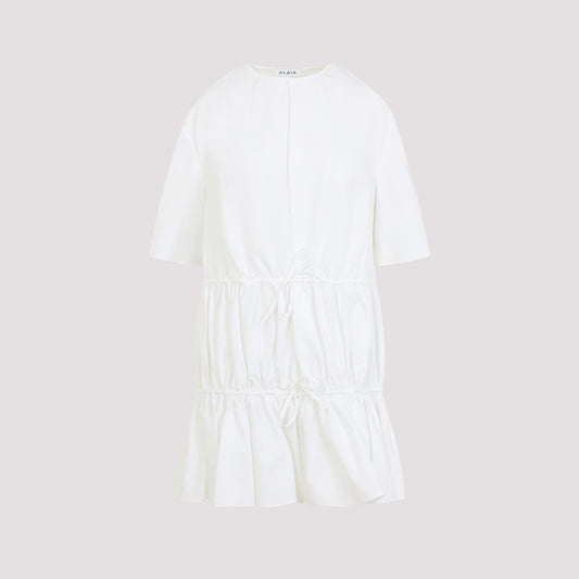 alaïa ruffle dress-image-1