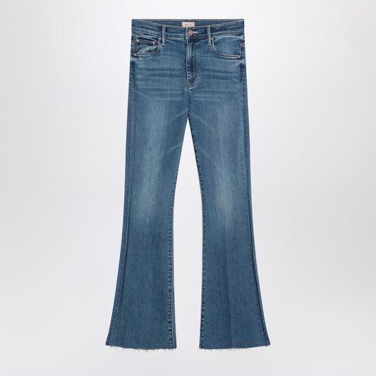 The Weekender Fray Jeans In Washed Blue