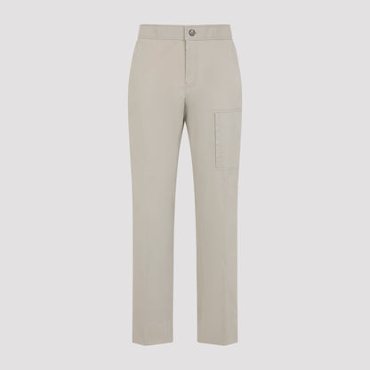 Camel Beige Cotton Sanremo Trousers