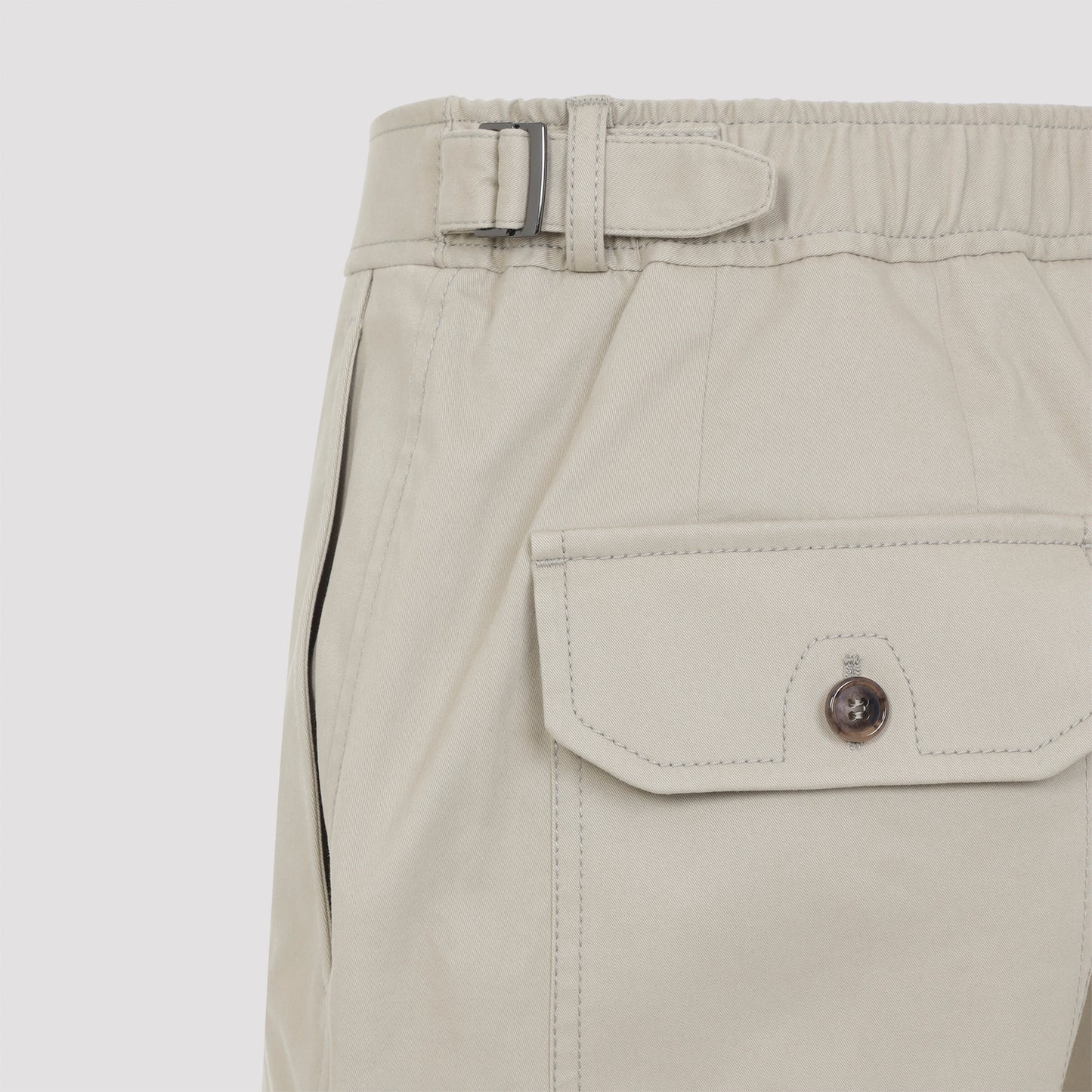 Camel Beige Cotton Sanremo Trousers