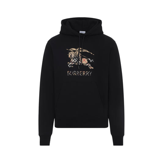 Black Cotton Reilley Hoodie
