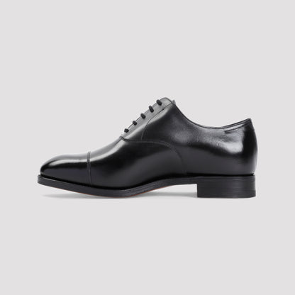 Black City II Calf Leather Oxfords