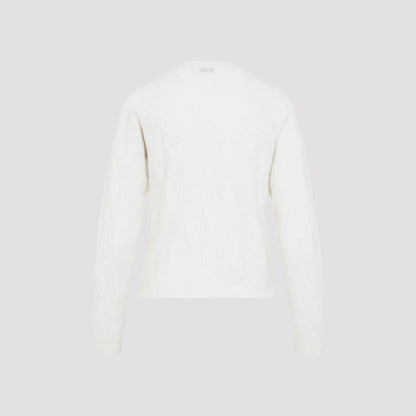 braid white sweater-image-4